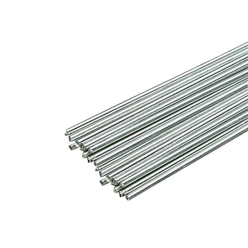 Mildstahl-Schweißstäbe 10/20 Stück 1,6/2 mm Aluminium-Schweißstäbe, Lötdrähte, Flussmittelkernlöten, korrosionsbeständige Schweißstäbe bei niedrigen Temperaturen(2 0mmx330mm 10pcs) von CEHJZQRPL