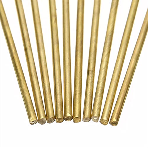 Mildstahl-Schweißstäbe 10 Stück/Set Messing HS221 Schweißstäbe Golddrähte Sticks Langlebiges Schweißstab-Reparaturzubehör for Hartlöten 1,6 * 250 mm Schweißstab von CEHJZQRPL