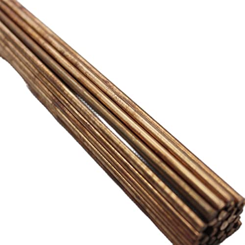 Mildstahl-Schweißstäbe Kupfer Messing Phosphor Aluminium Bronze Schweißdraht Schweißstab(4mm x 250mm 1KG) von CEHJZQRPL