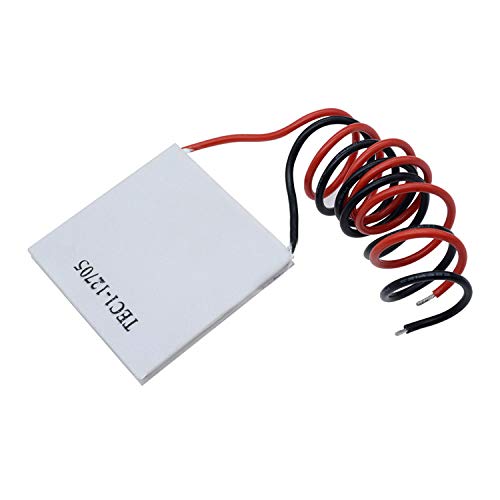 TEC1-12705 Kühlkörper Thermoelektrischer Kühler Kühlung Peltierplattenmodul 40 x 40mm Halbleiterkühlung 1 Stück 2 Stück 5 Stück (einzeln verpackt) 5 Stück 10 Stück (10) von CEIEVER