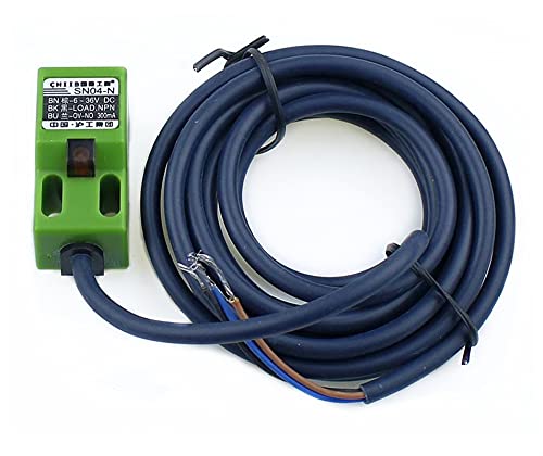 CEKGDB Induktiver Näherungssensor SN04-N SN04-N2 SN04-P SN04-P2 DC NPN PNP NO NC 4 mm DC 6-36 V Näherungsschaltersensor SN04 (Farbe: SN04 N) von CEKGDB