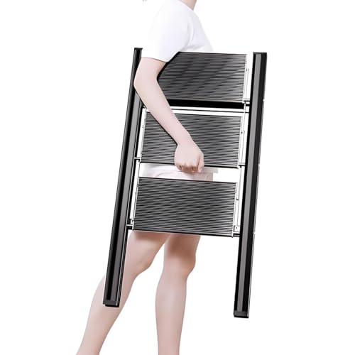 Elektrische Dachbodentreppe mit Handlauf 2M-3.8M Fernbedienung Decke klappbare Teleskopleiterluke angepasst (Loch: 80 * 130cm-Höhe: 2.5M) von CELCUT