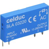Celduc Relais - Celduc Halbleiterrelais SLD02205 4 a Schaltspannung (max.): 32 v/ac, 32 v/dc 1 St. von CELDUC RELAIS