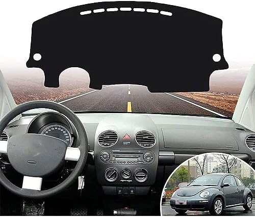 CELECH Auto-Armaturenbrett-Abdeckmatte für V-W New Beetle 2004-2010,Mittelkonsolenschutz Anti-Rutsch Lichtdichte Matte,Wärmedämmung Anti-Rissbildung UV-Schutz Instrumententafel Matte,LHD CELECH Auto-Armaturenbrett-Abdeckmatte für V-W New Beetle 2004-2010,Mittelkonsolenschutz Anti-Rutsch Lichtdichte Matte,Wärmedämmung Anti-Rissbildung UV-Schutz Instrumententafel Matte,LHD von CELECH