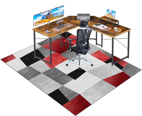 CELFER Bodenschutzmatte für Hartböden und Teppich Bürostuhlunterlage Bodenmatte Gaming Stuhlunterlage Gamer Teppich Computertisch- und Stuhlunterlage rutschfestes und Kratzfest 160 x 200 cm von CELFER