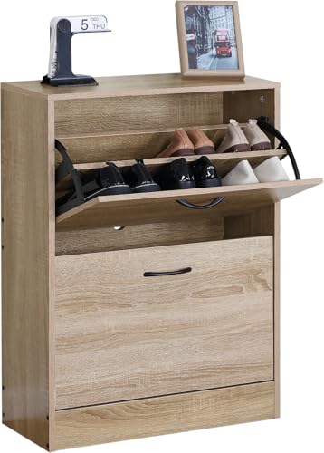 CELINO making your day Schuhschrank mit 2 Schubladen, Organizer, Schuhschrank, Flur, 60 x 24 x 81 cm von CELINO making your day
