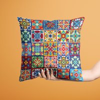 Kissenhülle Im Mediterranen Stil | Bunte Kissenhüllen Dekorative Kissenbezüge Dekorativer Kissenbezug Boho Einweihungsgeschenk von CELIYAHOME