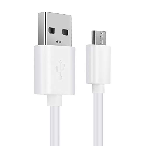 CELLONIC IFC-600PCU USB Kabel kompatibel mit Canon EOS M50 M5, Powershot SX620 SX740 SX70 G5 G7 G9 Kamera Ladekabel Micro USB auf USB A 2.0 Datenkabel 2A 1m weiß PVC von CELLONIC