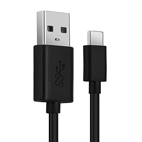 CELLONIC USB Kabel 1m kompatibel mit Logitech Craft/MX Master 3 / MX Keys/MX Anywhere 3 Ladekabel USB C Type C auf USB A 3.0 Datenkabel 3A schwarz PVC von CELLONIC