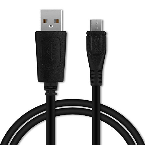 CELLONIC USB Kabel 1m kompatibel mit Steam Controller Ladekabel Micro USB auf USB A 2.0 Datenkabel 1A schwarz PVC von CELLONIC