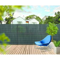 Synthetisches Weidengeflecht - 1 x 3 m - Grau Nortene von CELLOPLAST