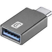 Cellularline - Adapter car usb a - usb c USBA2CCARADAPTERK von CELLULARLINE
