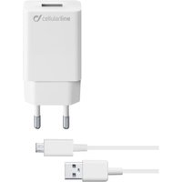 Cellularline Micro USB Ladegerät 2.1 A ACHSMKIT10WMUSBW für Tablet und Smartphone, weiß Cellularline Micro USB Ladegerät 2.1 A ACHSMKIT10WMUSBW für Tablet und Smartphone, weiß von CELLULARLINE