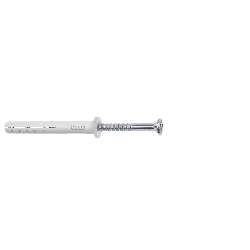 Nageldübel NP Schlagdübel Flachbund mit vormontierter Schraube 6 x 60 mm - 50 Stück Nageldübel NP Schlagdübel Flachbund mit vormontierter Schraube 6 x 60 mm - 50 Stück von CELO Befestigungssysteme GmbH