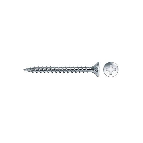 CELO 94545VLOX 94545VLOX-Holzschraube Senkkopf Pozi VLOX 4,5 x 45 verzinkt + geschmiert (Packung 200 Stück), metallic von CELO