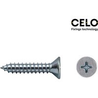 Celo - E3/17418 caja 250 uni. tornillo chapa avell. philips din/ref 7982 4,8x45 zinc. von CELO