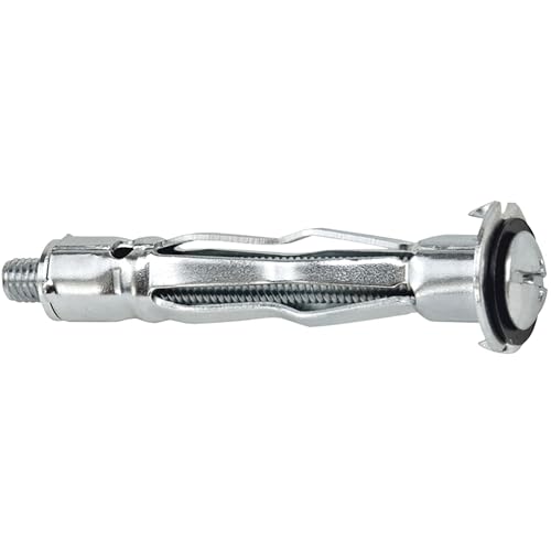 Celo Hohlraumdübel M6x16 - Rigipsdübel - Gipskartondübel aus Metall PH2 - Dübel aus Metall, Stahl verzinkt - 100 Stück Celo Hohlraumdübel M6x16 - Rigipsdübel - Gipskartondübel aus Metall PH2 - Dübel aus Metall, Stahl verzinkt - 100 Stück von CELO