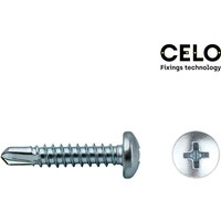 Celo - E3/17365 caja 500 uni. punta broca alom. philips din/ref 7504N 4,8x38 zinc. von CELO