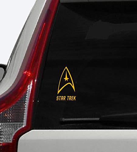 CELYCASY Star Trek Sticker Starfleet Badge Bandage Sticker Home Sticker Car Window Laptop Mirror Glass Tablet von CELYCASY