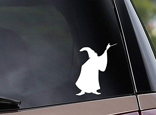 Celycasy Merlin inspirierter Vinyl-Aufkleber – Fenster – Laptop Aufkleber – Zauberer – King Arthur – Vinyl-Aufkleber von CELYCASY