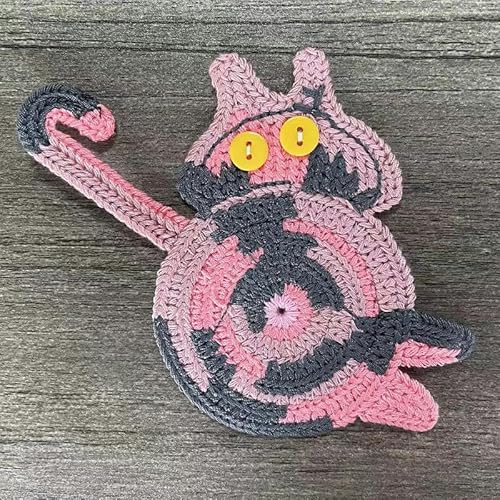 CEMELI 10 * 15 cm 2 Stücke Schwarz Und Grau Gehäkelte Tischsets Für Tisch Gewebte Handgemachte Tischsets Waschbar Deckchen Tischsets Geflochtene Untersetzer CEMELI 10 * 15 cm 2 Stücke Schwarz Und Grau Gehäkelte Tischsets Für Tisch Gewebte Handgemachte Tischsets Waschbar Deckchen Tischsets Geflochtene Untersetzer von CEMELI