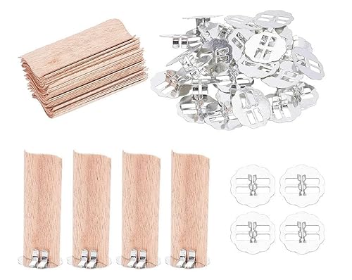 CEMELI 10-180 * 30MM 10SET Große S Holz Dochte Für Die Kerzenherstellung Mit Metall Docht Halter Knistern Holz Docht Rauchfreie Soja Kerze Dochte DIY CEMELI 10-180 * 30MM 10SET Große S Holz Dochte Für Die Kerzenherstellung Mit Metall Docht Halter Knistern Holz Docht Rauchfreie Soja Kerze Dochte DIY von CEMELI