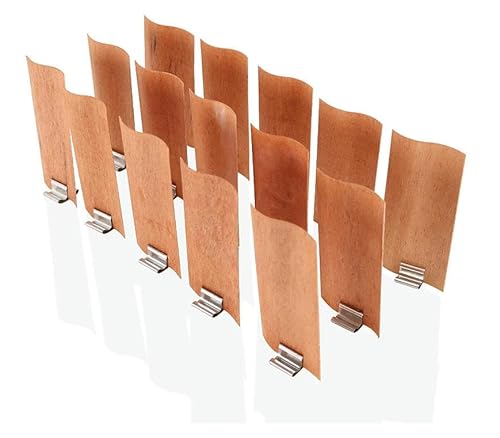 CEMELI 10 Sets 40–200 x 40 mm S Holzdochte große Holzdochte für die Kerzenherstellung mit Dochthaltern aus Metall knisternde Holzdochte rauchfreie Soja-Kerzendochte zum Selbermachen CEMELI 10 Sets 40–200 x 40 mm S Holzdochte große Holzdochte für die Kerzenherstellung mit Dochthaltern aus Metall knisternde Holzdochte rauchfreie Soja-Kerzendochte zum Selbermachen von CEMELI