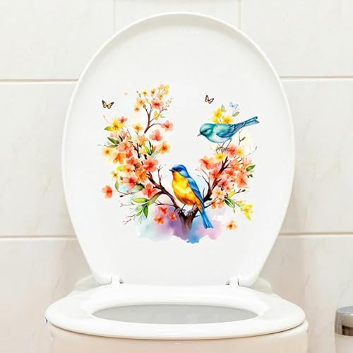 CEMELI 29 * 27CM 5PCS Nette Kleine Vogel Selbstklebende Wc Deckel Aufkleber Lustige PVC wasserdichte Wc-Sitz Aufkleber für Deckel Hause Wand Aufkleber CEMELI 29 * 27CM 5PCS Nette Kleine Vogel Selbstklebende Wc Deckel Aufkleber Lustige PVC wasserdichte Wc-Sitz Aufkleber für Deckel Hause Wand Aufkleber von CEMELI