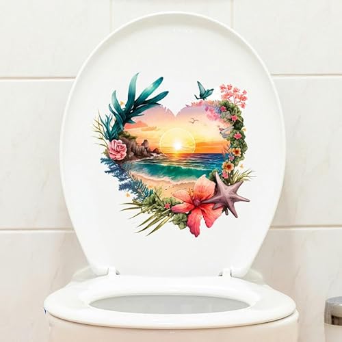 CEMELI 29 * 29CM 5PCS Herz Landschaft Selbst-Kleber Wc Deckel Aufkleber Lustige PVC wasserdichte Wc-Sitz Aufkleber für Deckel Hause Wand Aufkleber CEMELI 29 * 29CM 5PCS Herz Landschaft Selbst-Kleber Wc Deckel Aufkleber Lustige PVC wasserdichte Wc-Sitz Aufkleber für Deckel Hause Wand Aufkleber von CEMELI