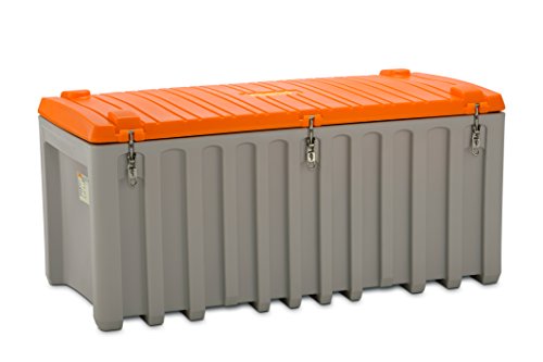 CEMO 10335 Werkzeugbox, grau/orange, 750 L von CEMO