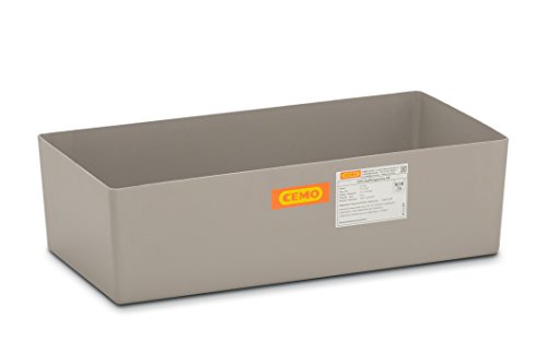 CEMO 7086 GFK-Auffangwanne, grau, 65 L von CEMO