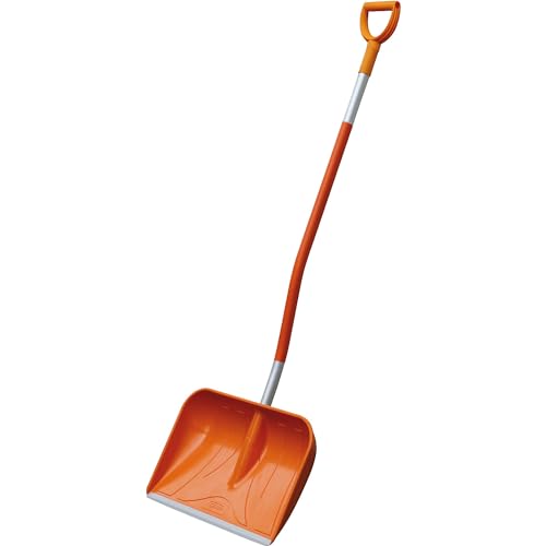 CEMO GFK-Schneeschaufel mit D-Griff, Orange-Silber, 161 cm CEMO GFK-Schneeschaufel mit D-Griff, Orange-Silber, 161 cm von CEMO