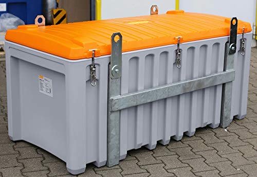 CEMO GmbH CEMbox 750 grau/orange 750 Ltr. kranbar von CEMO