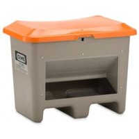 CEMO Streugutbehälter Plus3 200 Liter unterfahrbar mit Entnahme grau/orange CEMO Streugutbehälter Plus3 200 Liter unterfahrbar mit Entnahme grau/orange von CEMO