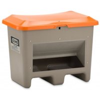 CEMO Streugutbehälter Plus3 unterfahrbar mit Entnahme grau/orange CEMO Streugutbehälter Plus3 unterfahrbar mit Entnahme grau/orange von CEMO