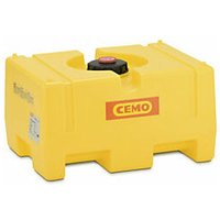 120198 PE-Wasserfass kastenförmig gelb Volumen 125 - Cemo von CEMO