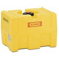 120199 PE-Wasserfass kastenförmig gelb Volumen 200 - Cemo von CEMO