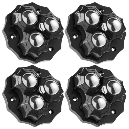 4 Stück Kugelrollen Mobelrollen Schwerlast Möbelroller Tischrollen Selbstklebende Rollen Kugelrollen Für Mobel Selbstklebende 360 Grad Kugelrollen Tragfähigkeit 150kg+ Kugelrollen Schwerlast (Schwarz) 4 Stück Kugelrollen Mobelrollen Schwerlast Möbelroller Tischrollen Selbstklebende Rollen Kugelrollen Für Mobel Selbstklebende 360 Grad Kugelrollen Tragfähigkeit 150kg+ Kugelrollen Schwerlast (Schwarz) von CENCERY