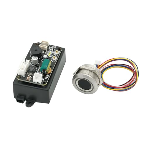 CENMEN KS220-L+R503 DC30-75V 2 Relais Fingerabdruck-Zugangskontrollkarten-Kit mit Selbstsperrung/Zündung/Jog- mit Admin/Benutzer von CENMEN