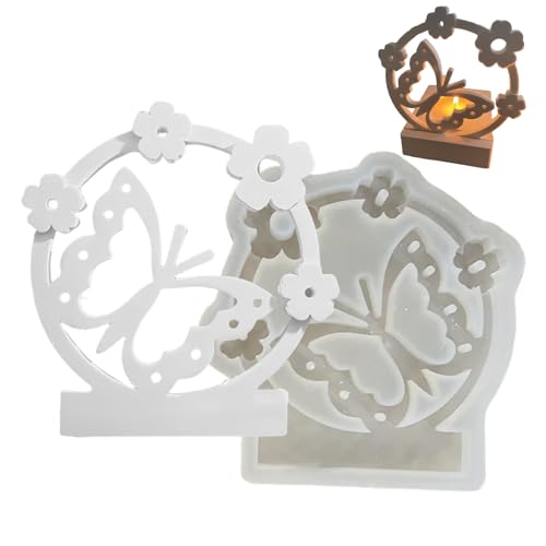 CENMOO Kerzenhalter-Form,Kerzenhalter-Form,Harz Kerzenhalter-Form| 3D-Kerzenglasform mit ausgestanzter Girlande - Kerzenhalter-Formen, Kerzenglas-Formen, dekorative Blume CENMOO Kerzenhalter-Form,Kerzenhalter-Form,Harz Kerzenhalter-Form| 3D-Kerzenglasform mit ausgestanzter Girlande - Kerzenhalter-Formen, Kerzenglas-Formen, dekorative Blume von CENMOO