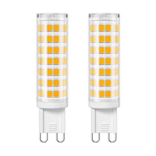 CENPEK 2er Pack G9 Dimmbare LED Glühbirne 9W Äquivalent 80W Halogenbirne Kaltweiß 6500K, 220V-240V CENPEK 2er Pack G9 Dimmbare LED Glühbirne 9W Äquivalent 80W Halogenbirne Kaltweiß 6500K, 220V-240V von CENPEK
