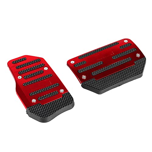CENPEK 4 Stück Universal rot rutschfeste automatische Gasbremse Fußpedalabdeckung Abdeckung Zubehör Kit Auto Kraftstoff Gas Bremse Pedal Abdeckung Verkleidung CENPEK 4 Stück Universal rot rutschfeste automatische Gasbremse Fußpedalabdeckung Abdeckung Zubehör Kit Auto Kraftstoff Gas Bremse Pedal Abdeckung Verkleidung von CENPEK