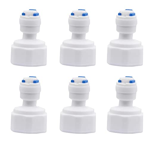 CENPEK 6 Stück 1/4 Rohr OD weiblich Push in Schnellverbinder Wasserfilter Anschluss Schnellanschluss für Wasserfilter RO-Systeme CENPEK 6 Stück 1/4 Rohr OD weiblich Push in Schnellverbinder Wasserfilter Anschluss Schnellanschluss für Wasserfilter RO-Systeme von CENPEK