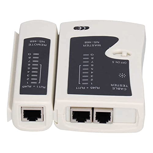 CENPEK NS-468 Netzwerkkabeltester RJ45 Ethernet-Kabeltester POE für LAN-RJ45-RJ11-Kabel von CENPEK