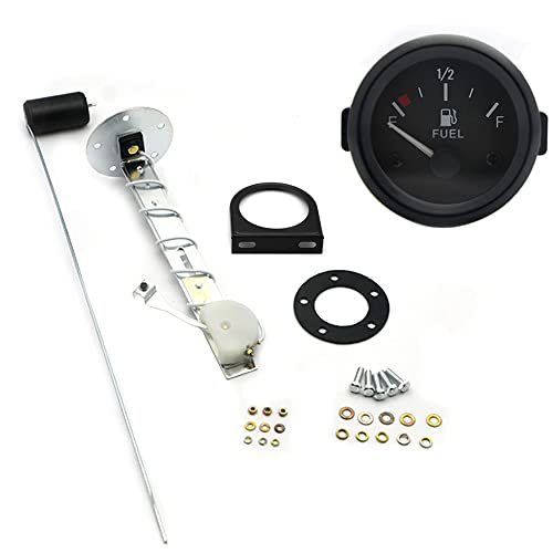 CENPEK Tankanzeige 2 Zoll 52mm Universal Auto Tankanzeige Meter mit LED Digital Fuel Sensor E-1/2-F Range Pointer 12V für SUV Boot CENPEK Tankanzeige 2 Zoll 52mm Universal Auto Tankanzeige Meter mit LED Digital Fuel Sensor E-1/2-F Range Pointer 12V für SUV Boot von CENPEK