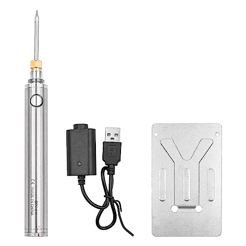 CENPEK USB wiederaufladbarer tragbarer elektrischer Lötkolben, kabelloser Akku-Lötkolben, Außenlöten, Wartung, Reparatur-Werkzeug-Set von CENPEK