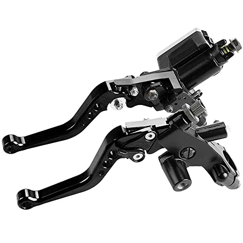 CENPEK Universal Motorrad 7/8 Zoll 22MM Lenker Hauptbremszylinder Kupplungshebel Links und Rechts Set für die meisten motorräder CENPEK Universal Motorrad 7/8 Zoll 22MM Lenker Hauptbremszylinder Kupplungshebel Links und Rechts Set für die meisten motorräder von CENPEK