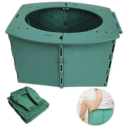 Portable Toilette, Faltbar Toiletteneimer Reisetoilette, Outdoor Toilettenstuhl Klappbar Camping, Klappstuhl Toilette Für Kinder Von 1-5 Jahren von CENRONG