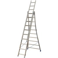 Mehrzweckleiter 3x9 Sprossen - Aufgeweiten Länge 5.40m - 213309 von CENTAURE