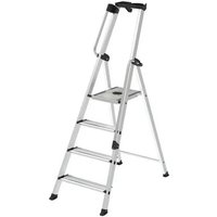 Trittleiter pro X STEP 5 Stufen CENTAURE - Max. Höhe 3.10m - Tiefe Stufen 11cm - 275205 von CENTAURE
